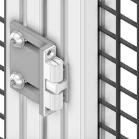 52-121-3 MODULAR SOLUTIONS DOOR PART 30 SERIES BALL LATCH 70MM W/HARDWARE